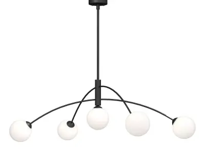 Valentina Arc Chandelier 3D model