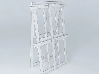 Artist's Easel Free 3D model