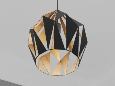 Pendant Ceiling Light P703 Low-poly 3D model