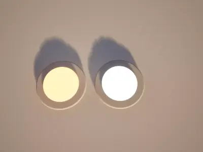 light 3D model 12