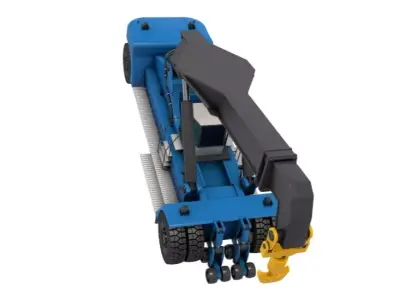 Reach Stacker Container Handler 3D model