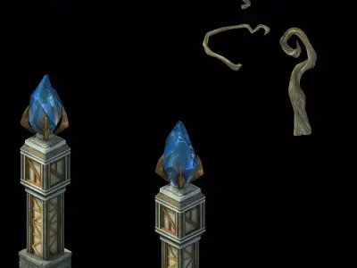 Rainbow City - Magic Tower 01 3D model