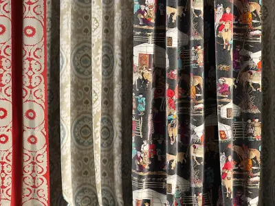 Curtain Set 52 3D model