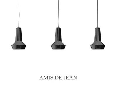 Amis de Jean Ceiling Light Low-poly 3D model