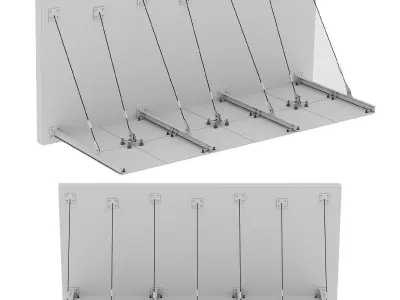 GLASS CANOPY NO4 A 3D model