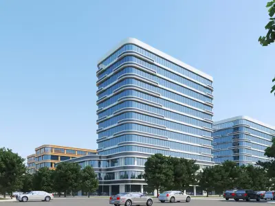 Office Building 3D model 527