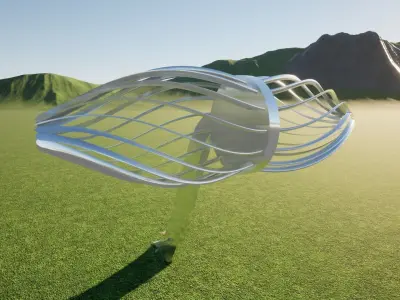 Garden Sculpture Free 3D print model buy