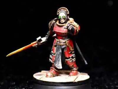 Obsidian Guard - Janissary Lieutenant 3D print model