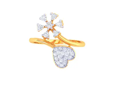 Delicate Ring - 46 3D print model