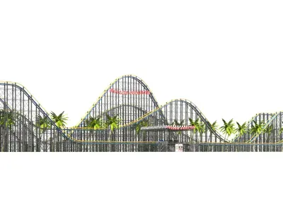  Detailed Updated Roller Coaster 