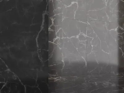 Black Marble Nero Marquina Dark Porcelain Tile 39 Texture