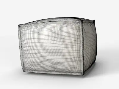 Cubic Pouf  3D model