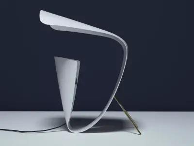 B201 Desk Lamp 3D model