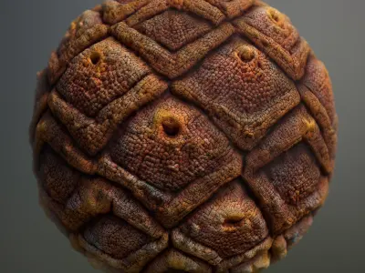 Material Skin Alien 24 Seamless PBR Texture Texture