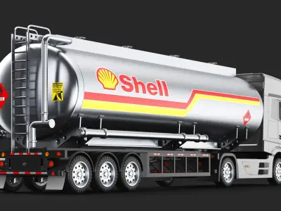  Detailed Six Large Trucks 