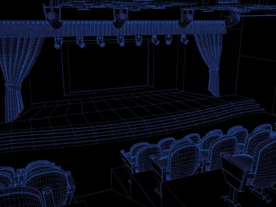 Theater Auditorium 3D model