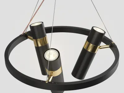 Lampatron Spoor 3 lamps 3D model