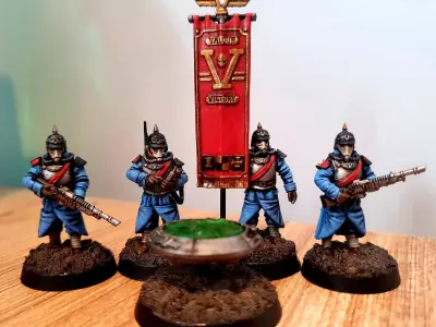 Valour Korps - Regimental Command 3D print model