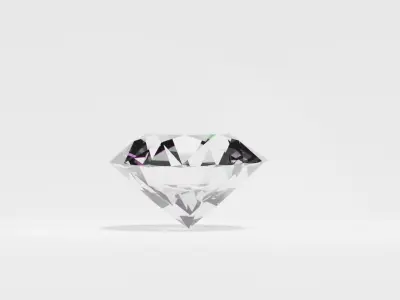Diamonds Low-poly 3D model purchase