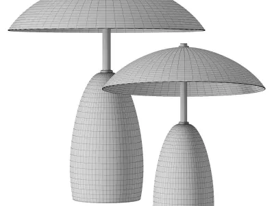 Alora Lighting Poppy Table Lamp 3D model