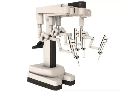 Surgical Robotic System 3D model