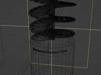 Abstract Table Light Free 3D model