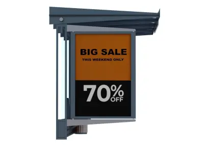 Bus stop 01 3D model