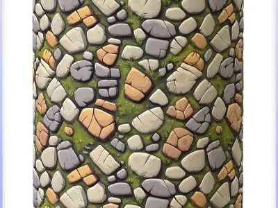Stylized Ground Seamless Texture Texture 13