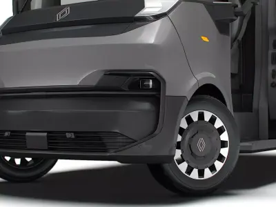 Renault Estafette HQ Int 2026 3D model