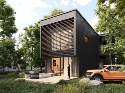 Exterior Design Facade 3D model