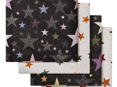 Kids Carpet Set 25 3D model