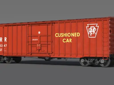  PRR X58B Cushioned Boxcar 