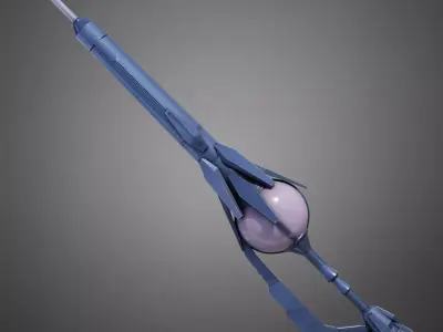 Overlord Shalltear Bloodfallen Spuit Lance Weapon for Cosplay 3D print model