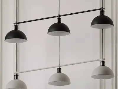 MENU HUBERT FRAME TRIBECA PENDANT LAMP by Soren Rose 3D model