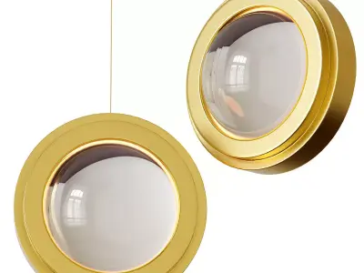 Infinity Modern Pendant 3D model