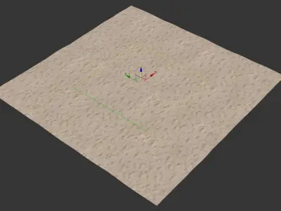 Beach Sand  Scan 3D model