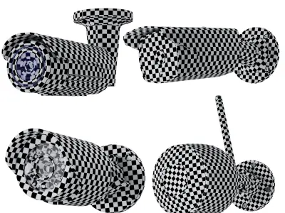 CCTV Pack 01 3D model