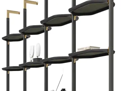 Baxter Libelle Bookcase 3D model