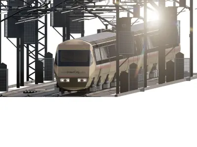 Class 370 Advanced Passenger Train 3D model