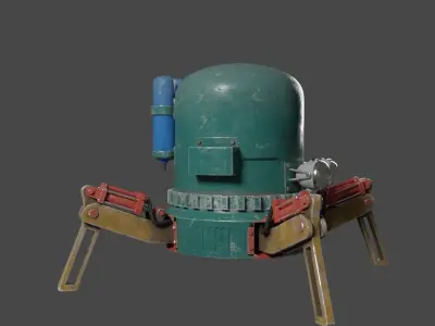 robot Petro 3D model
