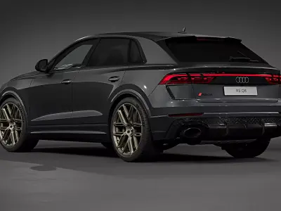 2025 Audi RS Q8 3D model