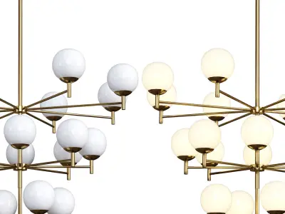 Foster chandelier 3D model