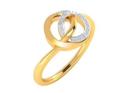  Women Ring Render 3dm STL MTL SLC JCD OBJ FBX Details 3D print model 60