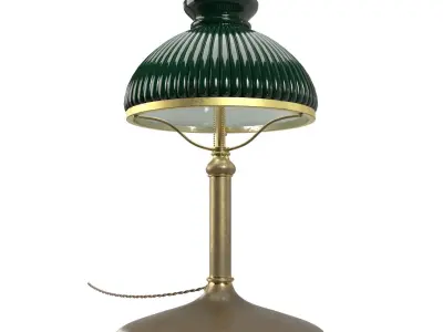 Library Table Lamp 40396 PBR 3D model