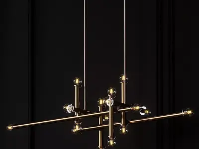 Milano Linear Suspension By Jonathan Adler 3D model