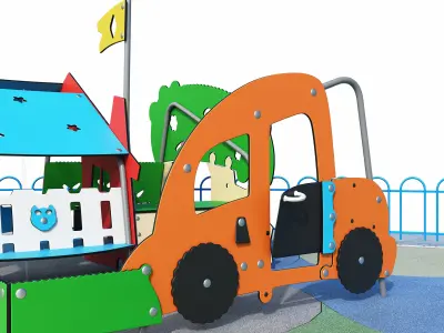 Children playground 3 3D model