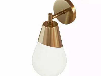 Cora Wall Lamp by Mitzi Low-poly 3D model