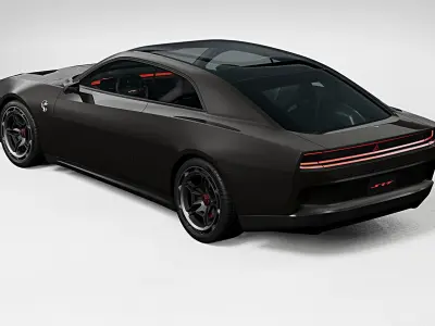  2024 Dodge Charger Daytona SRT Concept Grey 