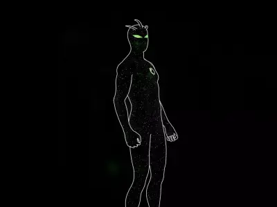 Ben-10 Alien force Alien-X 3D model