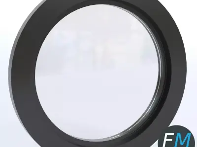 Porthole window 3D model